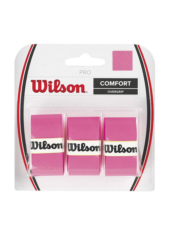 

Wilson 3-Piece Over Grip Pro, Pink