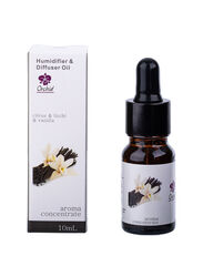 Orchid Citrus Litchi & Vanilla Humidifier and Diffuser Oil, 10ml, White