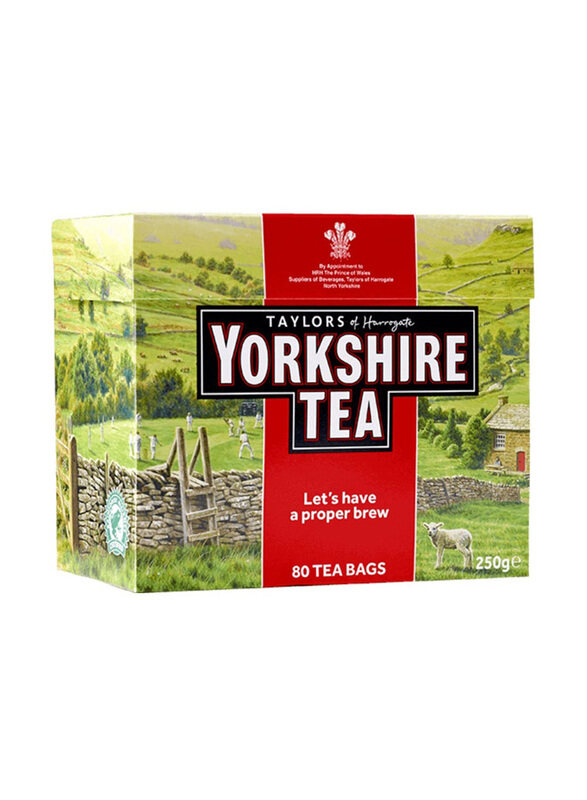 

Taylors Of Harrogate Yorkshire Tea, 80 Tea Bags, 250g