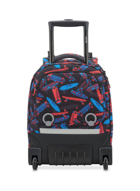 

Delsey Girls Ergonomic Vertical Trolley Backpack, Multicolour