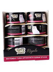Purina Fancy Feast Royale Whitemeat Tuna Affair with Surimi Sticks Wet Cat Food, 6 x 85g