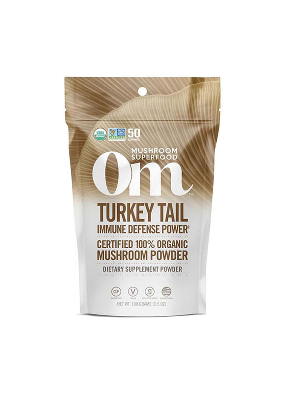 OM Nutrition Supplement Turkey Tail Mushroom Powder, 100g