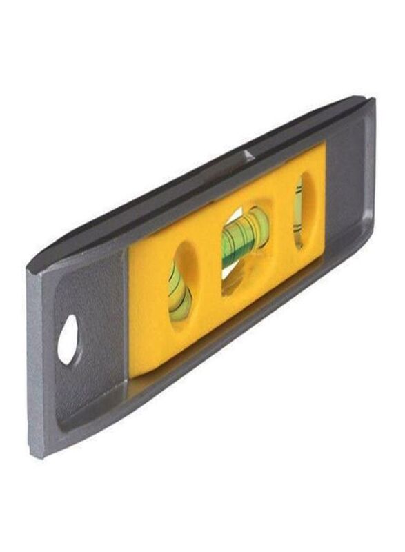 Stanley Magnetic Level Torpedo, Silver/Yellow