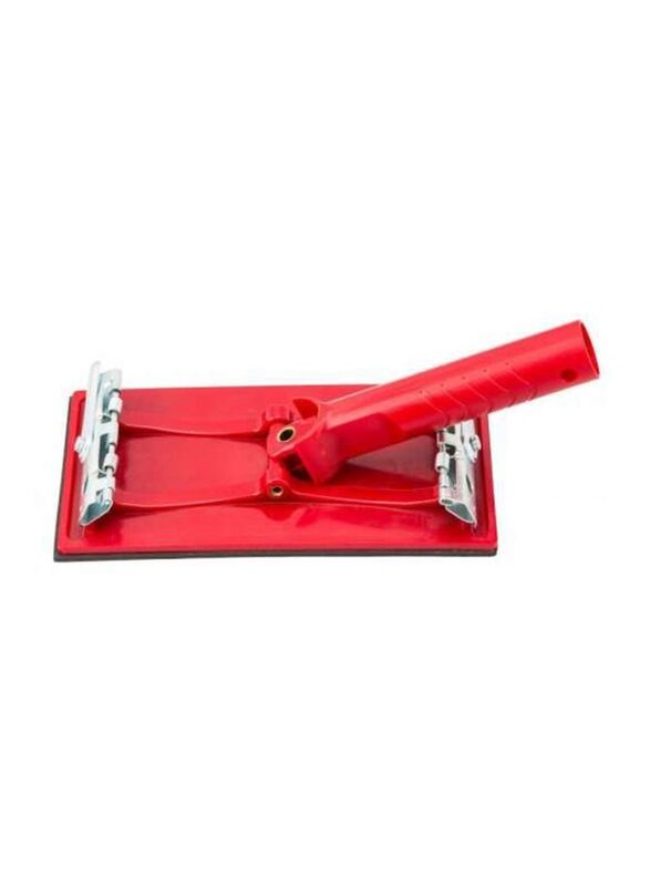 Beorol PVC Sandpaper Holder, 210 x 150mm, Red