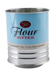 Tala Stainless Steel Flour Sifter, Silver/Blue