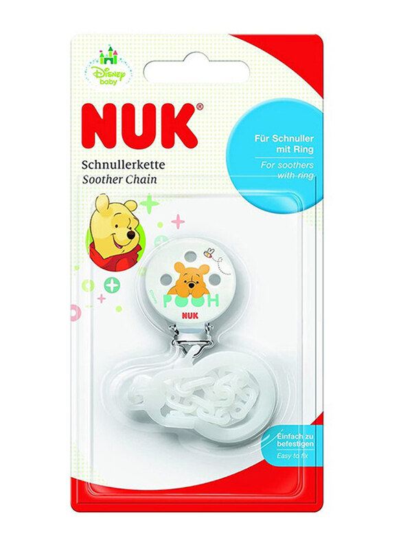 

Nuk Disney Winnie The Pooh Soother Chain, White