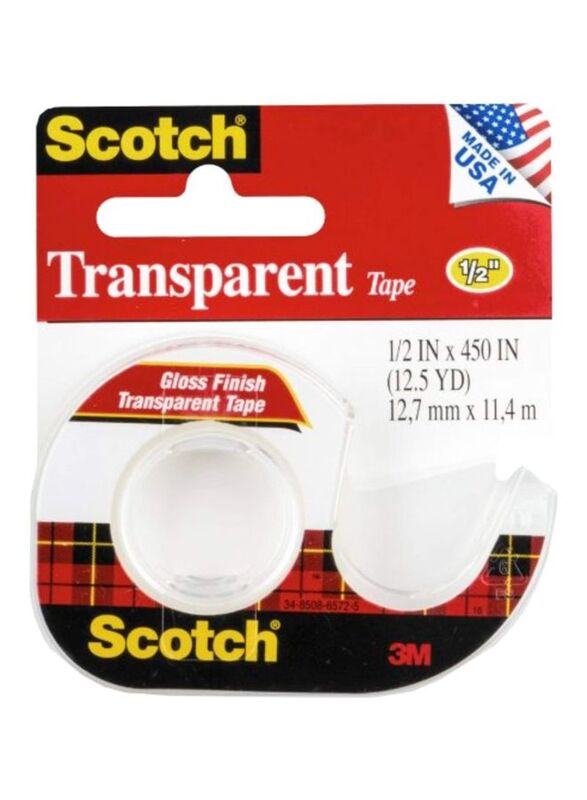 Scotch Transparent Tape, Clear