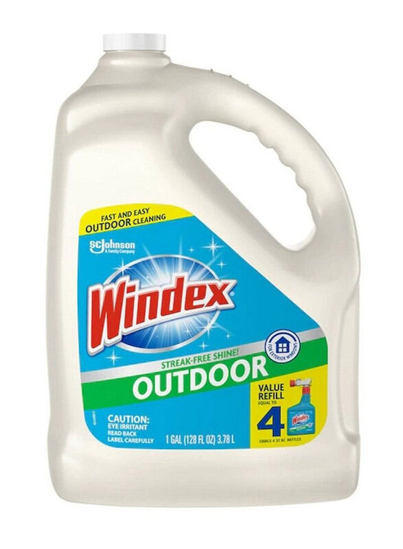 

Windex Outdoor Glass Cleaner, 3.78 Liters