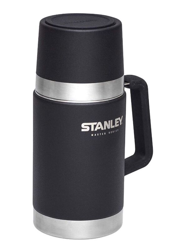 Stanley Master Vacuum Insulated Food Jar, 710ml, Black/Silver