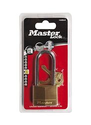 Master Lock 40mm Solid Brass Body Padlock, Gold