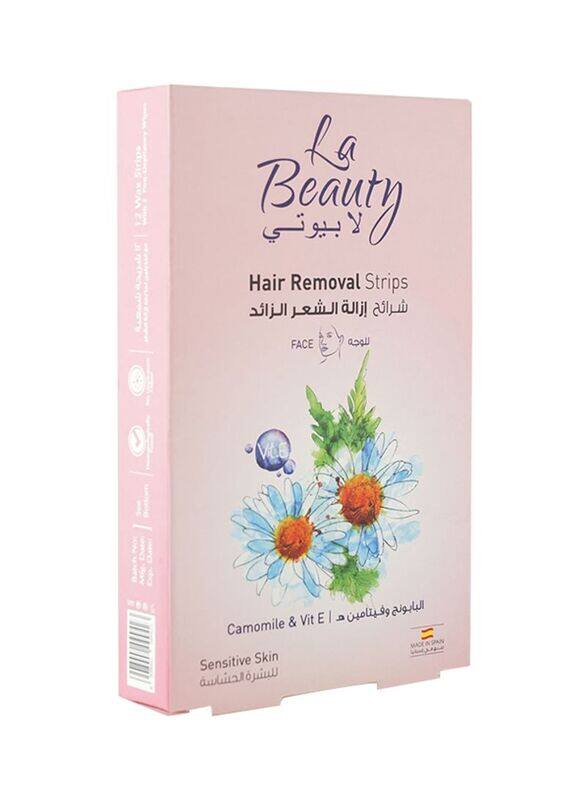 

La Beauty Hair Removal Waxing Strip, 14 Pieces