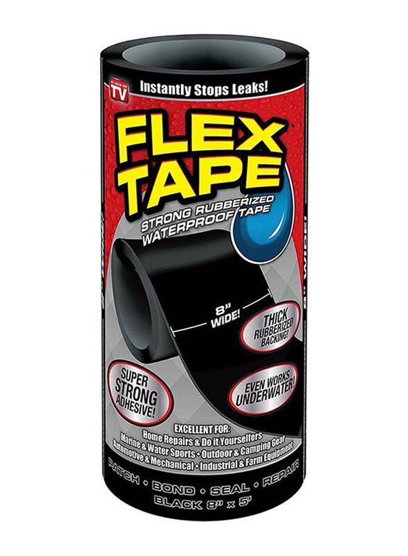 

Flex Tape Fiberfix Waterproof Pipe Tape, Black