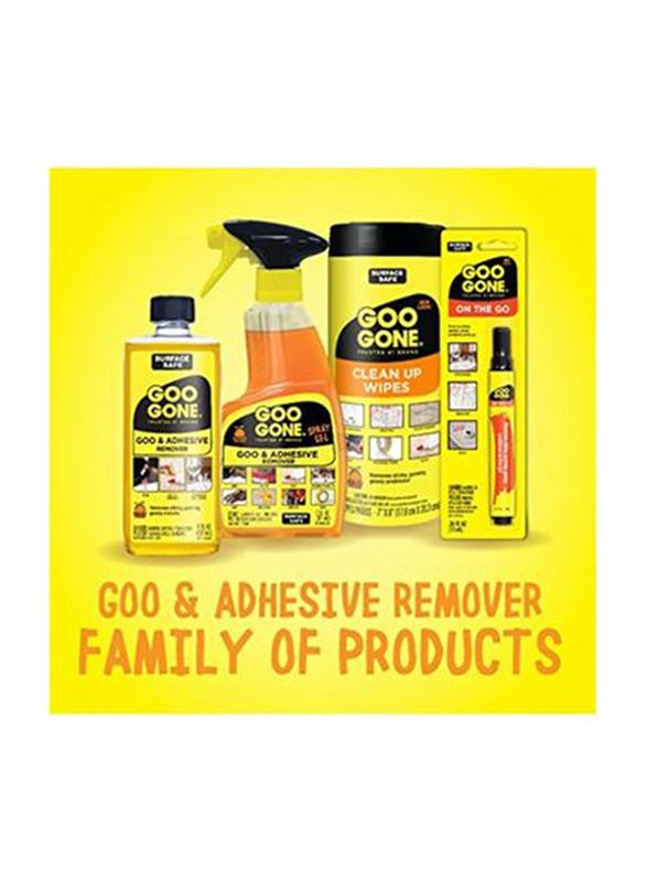 Goo Gone Surface Safe Adhesive Remover, 237ml, Yellow