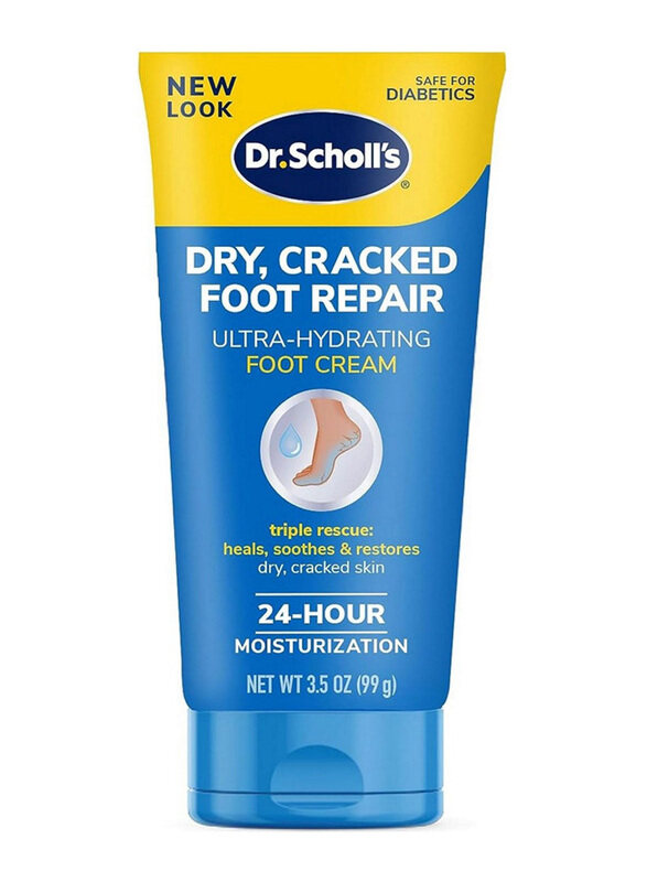 

Dr. Scholl's Dry Cracked Foot Repair Ultra-Hydrating Foot Cream, 99g