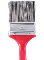 Xpert Decor Premium Paint Brush, Red/Silver