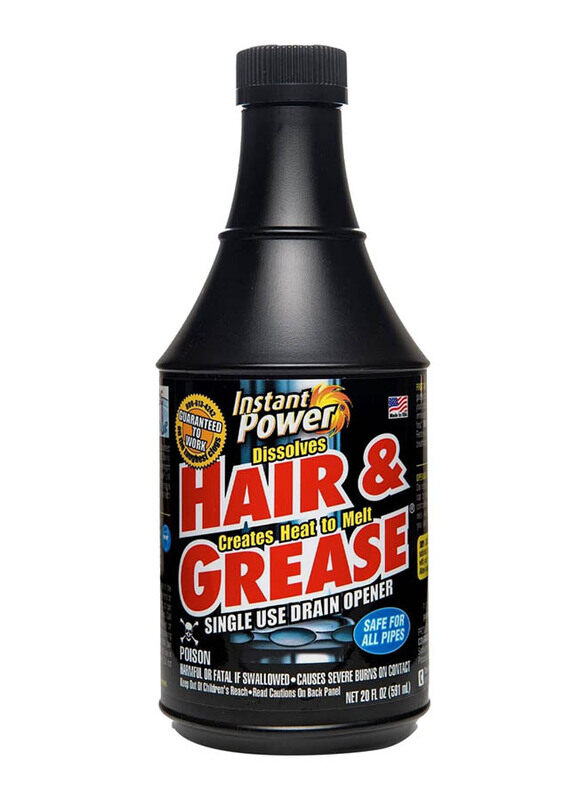 

Instant Power Hair & Grease Drain Opener, 591ml