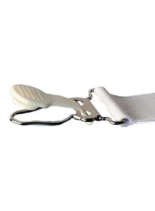 

Wenko Sheets Tensioner Set, 29x2.5cm, 4 Piece, White/Silver