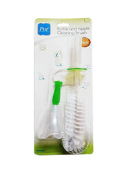 Pur Bottle And Nipple Cleaning Brush, Clear/Green