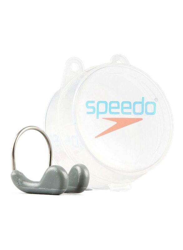 Speedo Competition Nose Clip, Grey/Silver