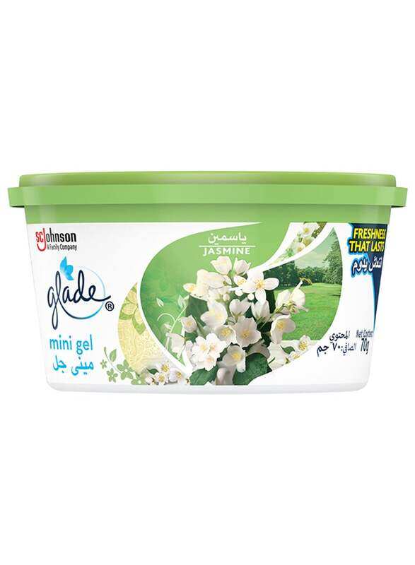 

Glade Mini Gel Jasmine Air Freshener, 70g