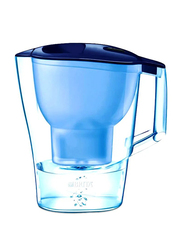 بريتا ألونا إبريق مياه مع فلتر سعة 3.5 لتر، لون أزرق/ أبيض