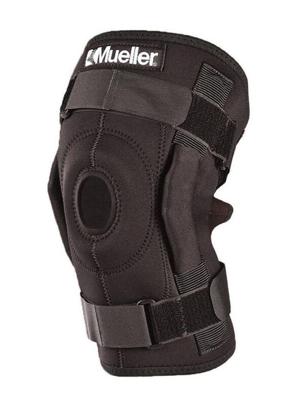 

Mueller Hinged Knee Brace, Large, Black