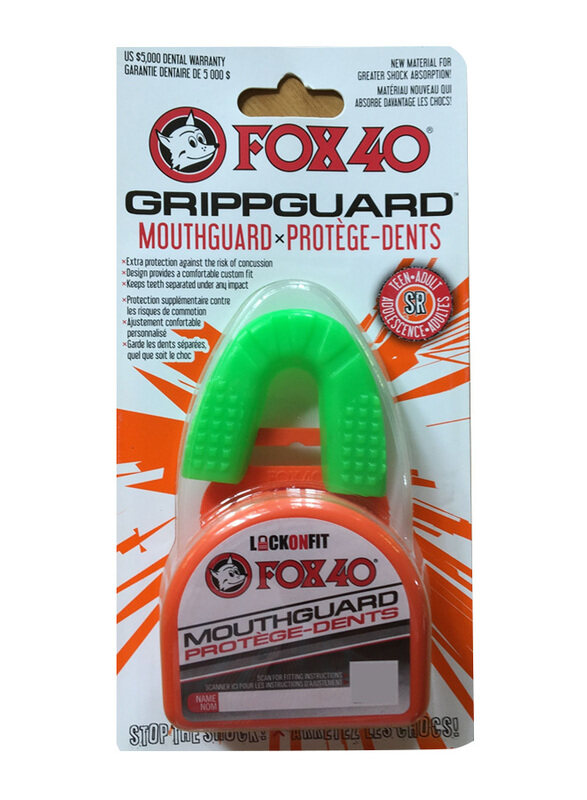

Fox40 One Size Gripp Guard Mouth Guard, Multicolour
