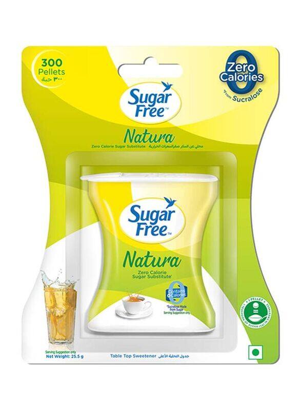 Sugar Free 300 Pellets Nature Low Calorie Sugar Substitute, 25.5g