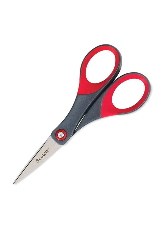 

3M Scotch Precision Scissor, Dark Grey/Red