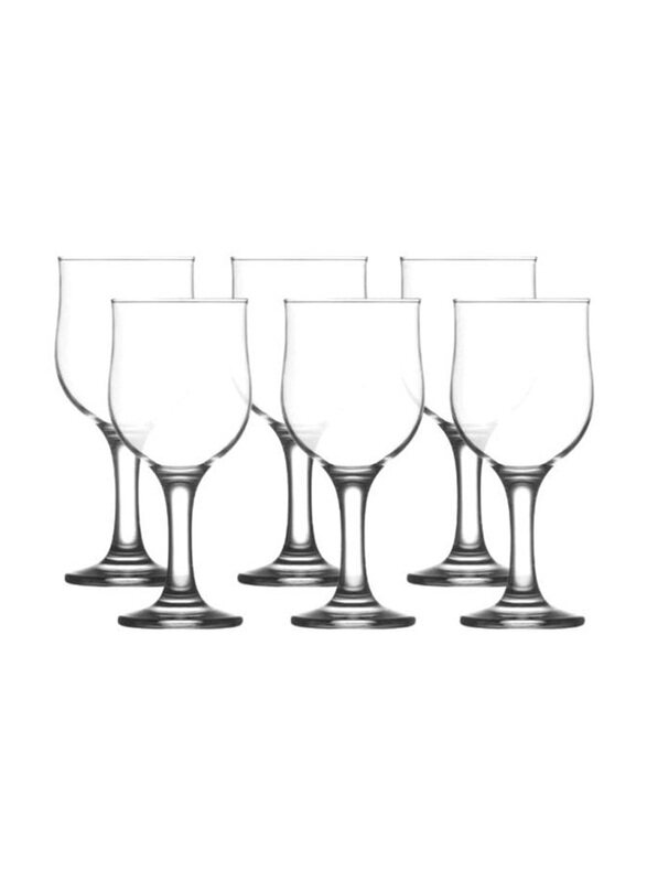 

Lav 240ml 6-Piece Nevakar Goblet Set, Clear