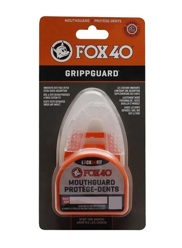 

Fox40 One Size Grippguard Mouth Guard Senior, Red