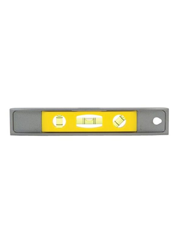 Stanley Magnetic Level Torpedo, Silver/Yellow