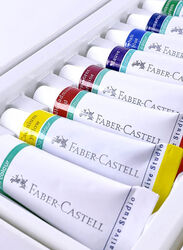 Faber-Castell Oil Colour Set, 12 Pieces, Multicolour