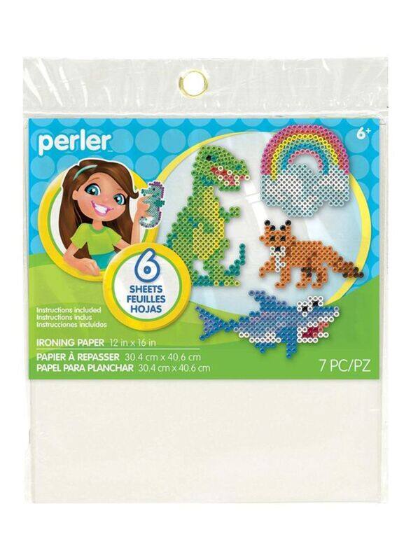 Perler Ironing Paper Beads Crafts Set, 7-Piece, Multicolour