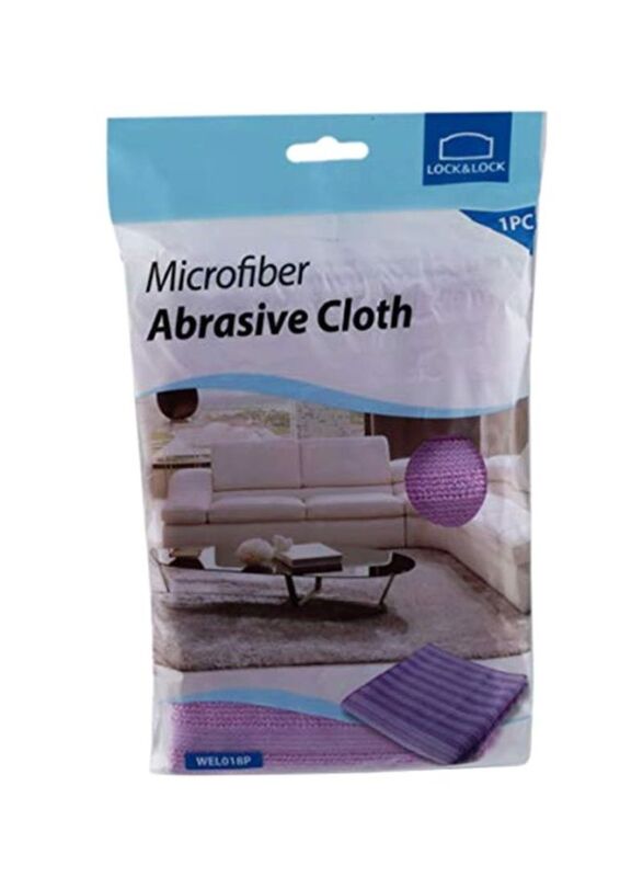 Abrasive Cleaning Cloth, 40cm, Purple