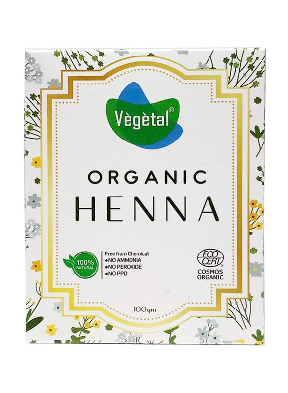 

Vegetal Organic Henna Powder, 100gm