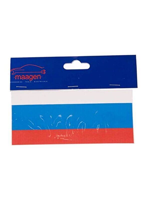 

Maagen Flag of Russia Car Sticker