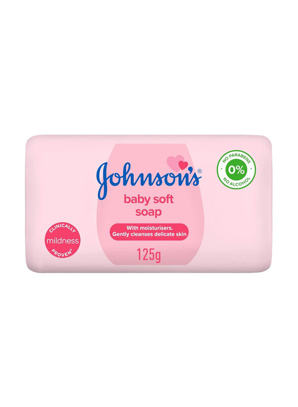 

Johnson's 125gm Baby Soft Soap, Pink