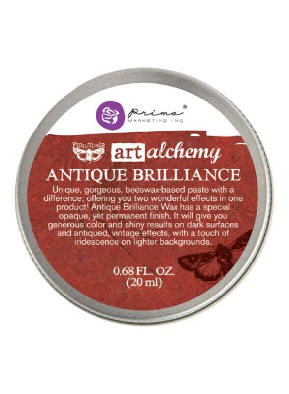 

Prima Marketing Art Alchemy Antique Brilliance Wax, 20ml, Fire Ruby Red