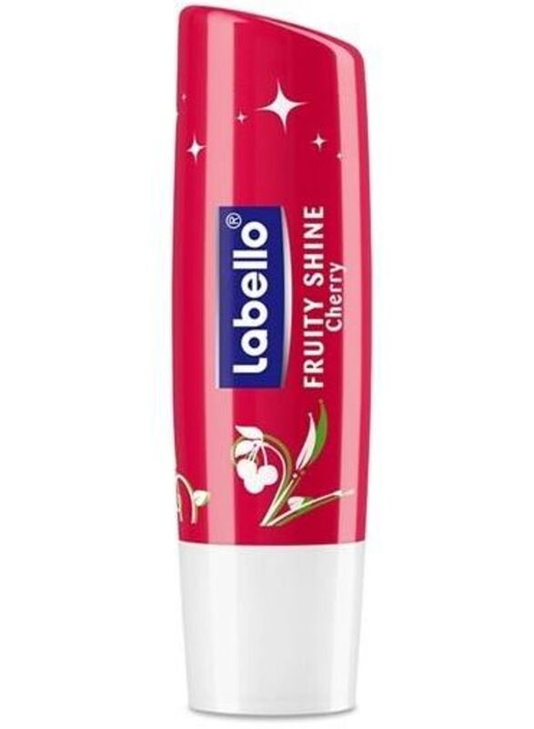 Labello SPF10 Fruity Shine Cherry Lip Balm, 113ml, Red