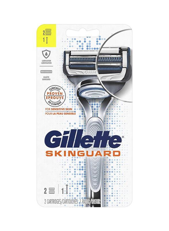 Gillette Skin Guard Razor, Silver