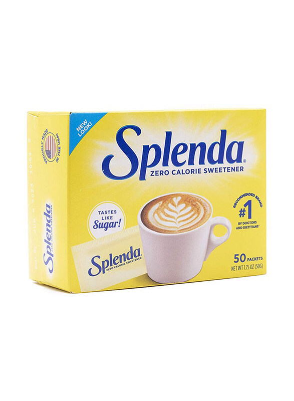 

Splenda Zero Calorie Sweetener, 50 Sachets