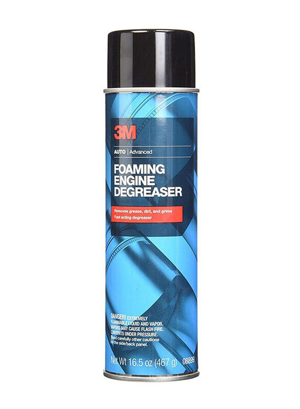 

3M 467gm Auto Advance Foaming Engine Degreaser, Blue