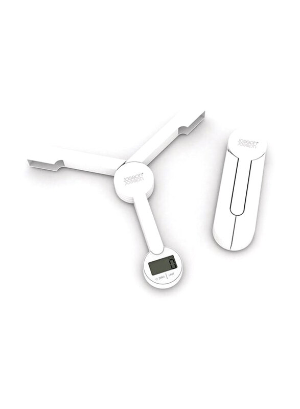 

Joseph Joseph Triscale Folding Digital Scale, JJ-40071, White