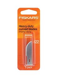 Fiskars Curved Blades, 5 Pieces, Silver