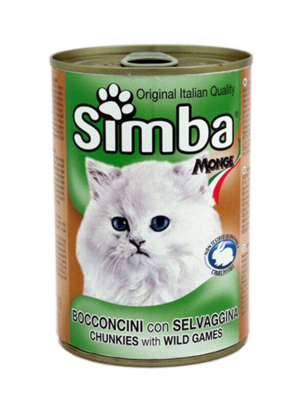 

Simba Chunkies with Wild Games for Cats, Multicolour, 400g