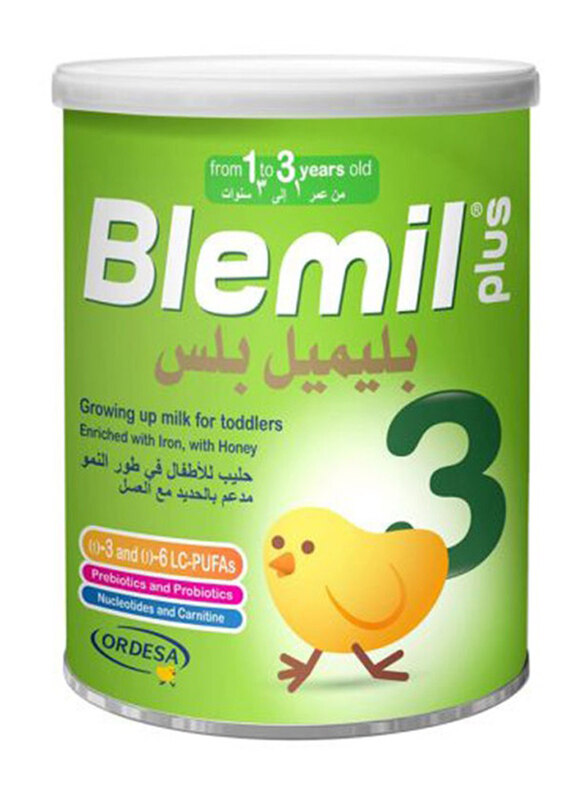

Ordesa Blemil Plus Milk Based 1-3 Years Baby Food, 800g