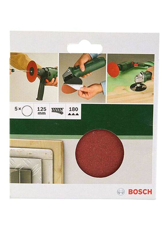 

Bosch 5-Piece Sanding Sheet Set For Multi-Sanders Red 125mm,