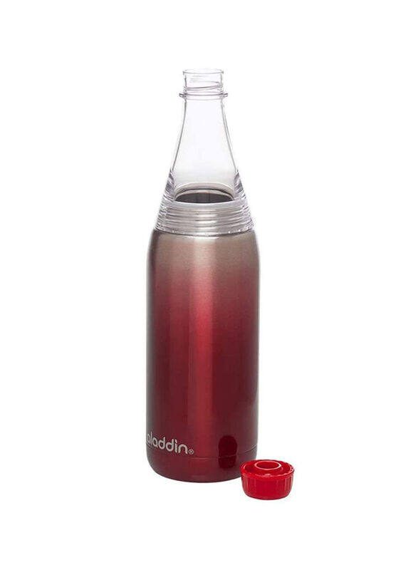 

Aladdin 600ml Fresco Twist And Go Water Bottle, Red