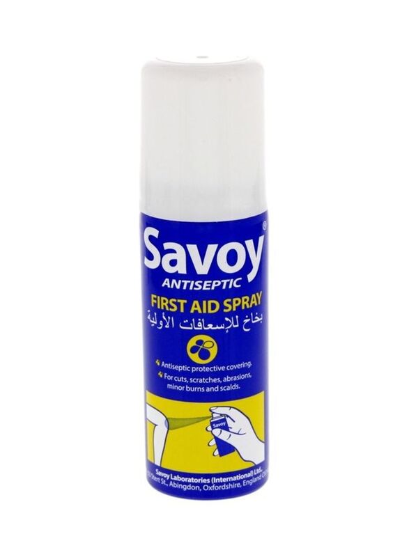 Savoy Antiseptic First Aid Spray, 50ml